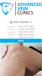 Mobile Screenshot of advancedveinclinics.com